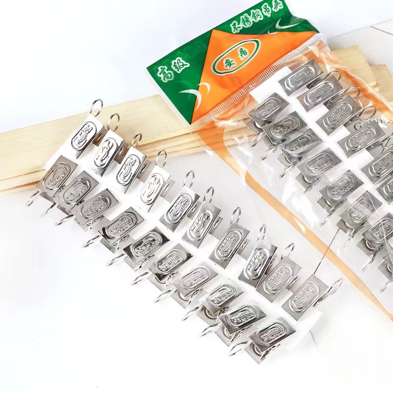 Užuolaidų klipsai – iš geležies, užuolaidų sagtis, modernus paprastas stilius