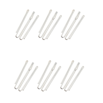 Metāla galvanizēts aizkaru āķis ar četriem zariem