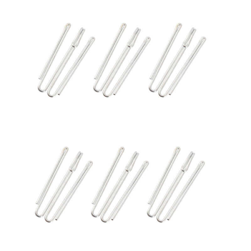 Metāla galvanizēts aizkaru āķis ar četriem zariem