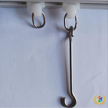 Korejiešu stila aizkaru paplašināšanas āķi ar četriem nagiem plisu aizkariem – novērš gaismas noplūdi