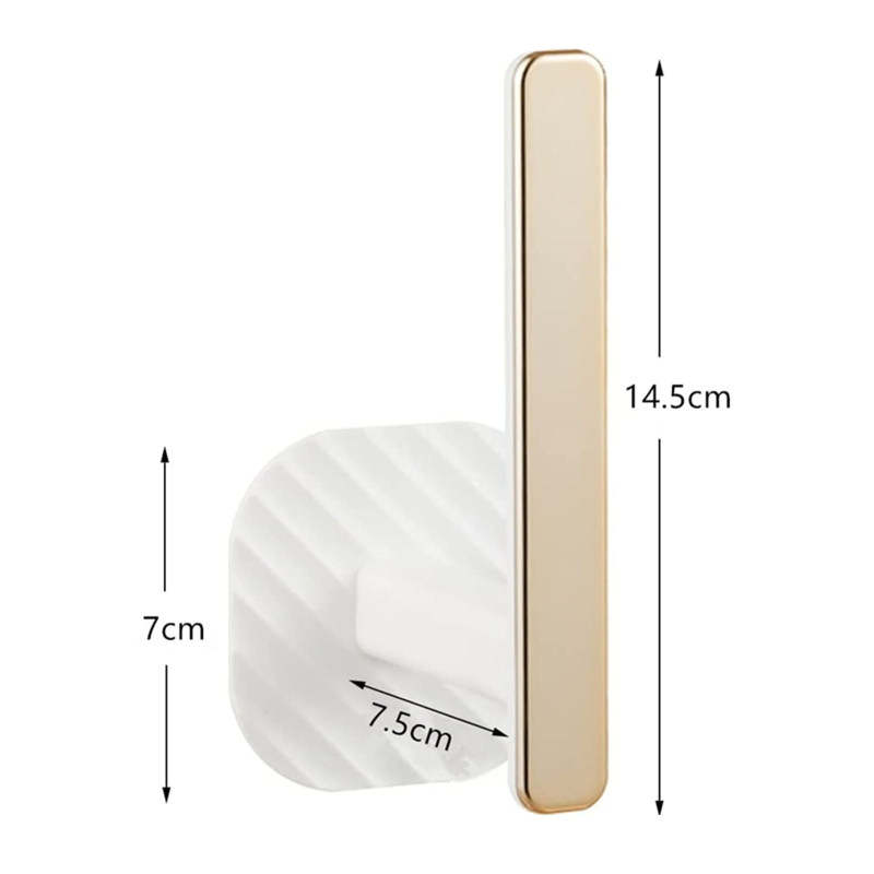 L formos užuolaidų kabliukai, 2 vnt., be gręžimo, medžiaga: plastikas, stilius: šiuolaikinis paprastumas