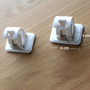 Aizkaru āķis ar līmējošu pamatu – plastmasas