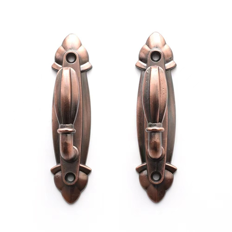 Nova minimalistička moderna kuka za zavjese od aluminijske legure, zlatna boja, duljina 11,7 cm