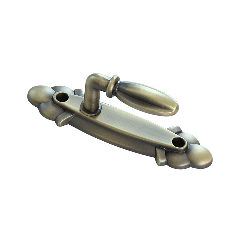 Nova minimalistička moderna kuka za zavjese od aluminijske legure, zlatna boja, duljina 11,7 cm