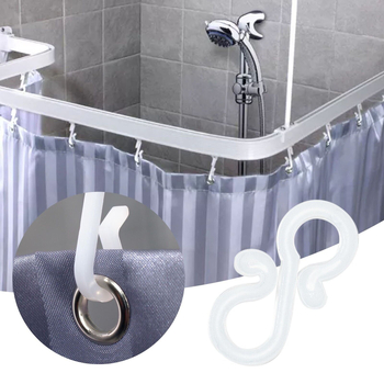 LED függönyfénylánc kampó – 100 darab, műanyag, egykaros, modern minimalist WT2301