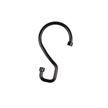 Zuhanyfüggönyhorg rozsdamentes acélból, egykaros, modern minimalist design, 5 kg teherbírás