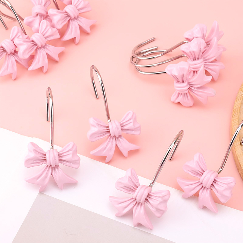 Cârlige pentru perdea din rășină, stil dulce, model X603