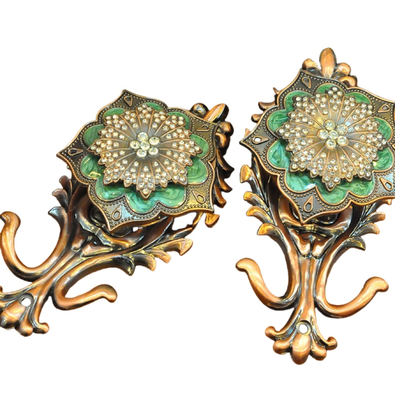 Alumīnija aizkaru āķis, peililuo — Eiropas stils dzīvojamā istabā