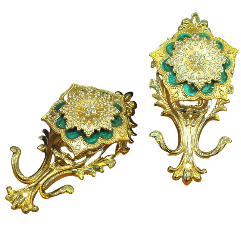 Alumīnija aizkaru āķis, peililuo — Eiropas stils dzīvojamā istabā