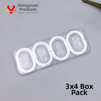 Zuhanyzófüggöny kampó, műanyag, egyrészes kampó, modern letisztult stílus, C-alakú formájú, teherbírás 30 kg felett