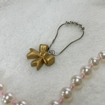 Ív alakú zuhanyfüggöny horog vas és gyanta anyagból, egyetlen horog, modern minimalist stílus, lógó dekoráció, teherbírás 2 kg