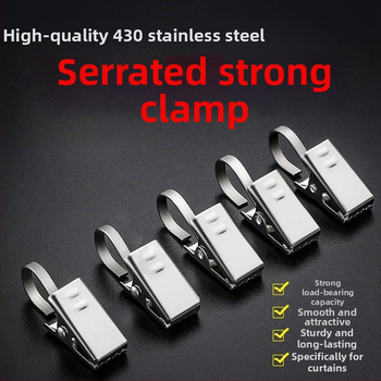 Sada klipov na závesy s háčikom, materiál: hodvábne kvety, štýl: univerzálny