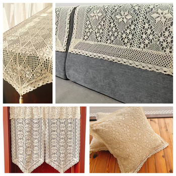 Fir de croșetat din bumbac 100%, 3000 m, pentru eșarfe, perdele și textile de casă