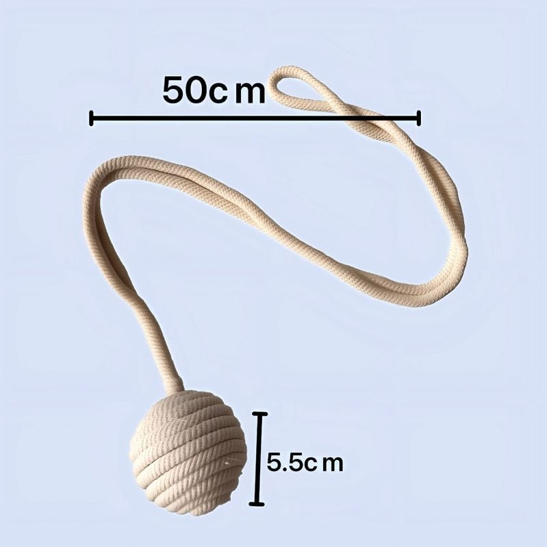 Șnur din bumbac pentru perdele cu curele reglabile — stil modern minimalist, fără găuri, personalizabil