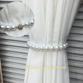 Fixări magnetice pentru perdele cu închidere magnetică, fără găuri, stil modern minimalist, material: magnet