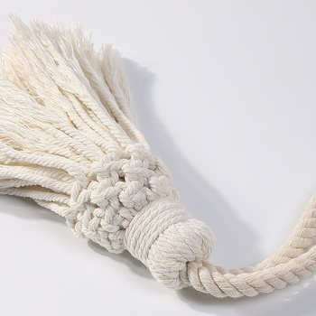 Remeni za zavjese Boho Nordic - poliester-pamuk materijal, prilagodljivi