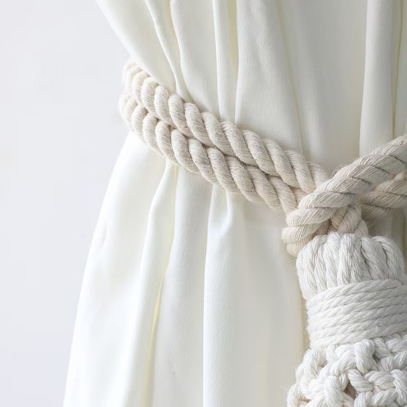 Remeni za zavjese Boho Nordic - poliester-pamuk materijal, prilagodljivi