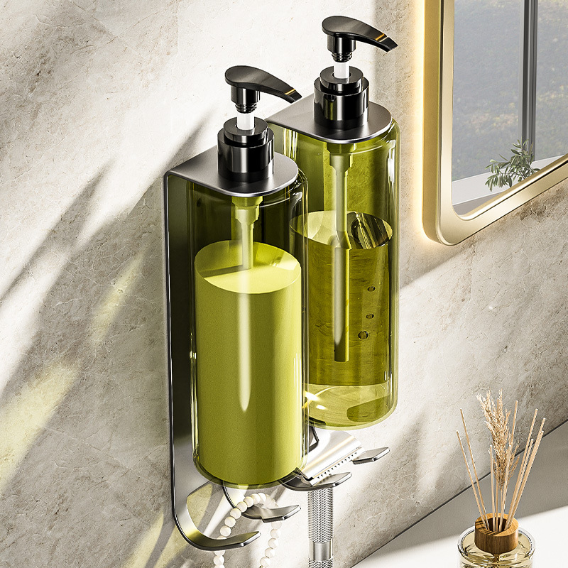 Seininis muilo dozatorius laikiklis – Nerūdijantis plienas, rankinis paspaudimas, sveria 435 g, apdaila poliruota / dažytos / elektroplatinė