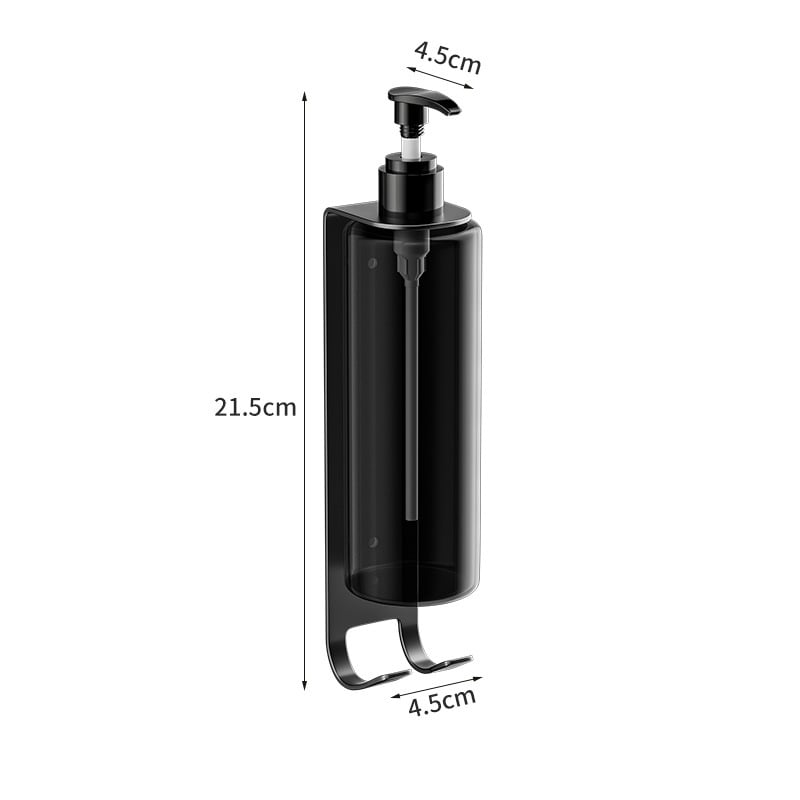 Seininis muilo dozatorius laikiklis – Nerūdijantis plienas, rankinis paspaudimas, sveria 435 g, apdaila poliruota / dažytos / elektroplatinė