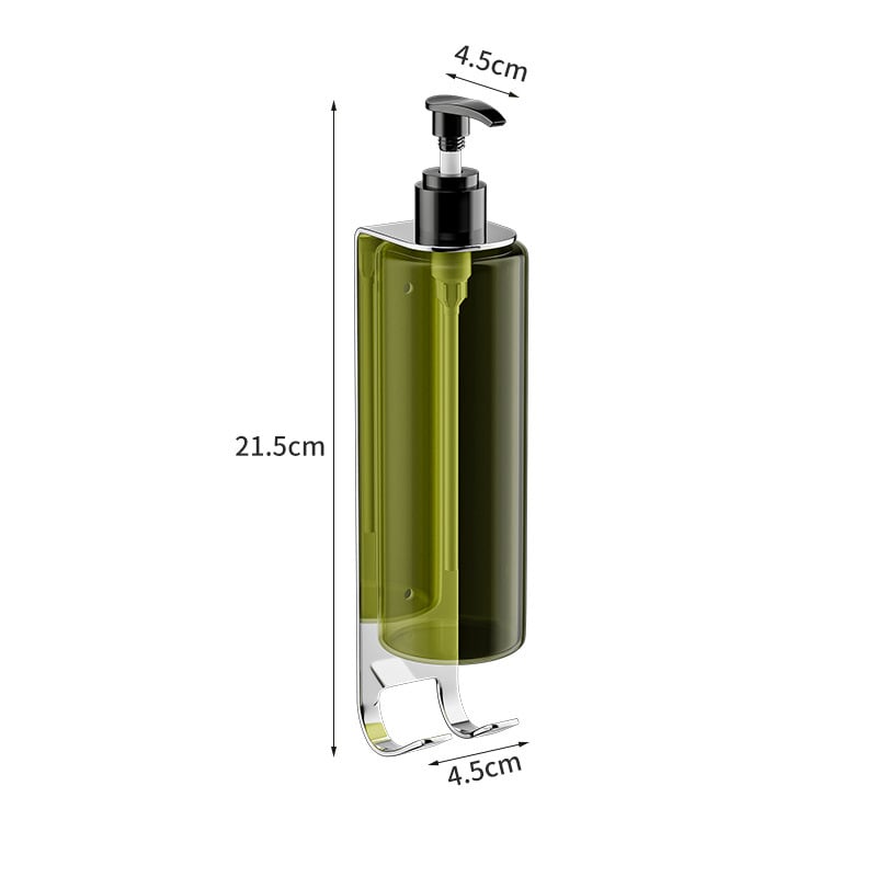 Seininis muilo dozatorius laikiklis – Nerūdijantis plienas, rankinis paspaudimas, sveria 435 g, apdaila poliruota / dažytos / elektroplatinė