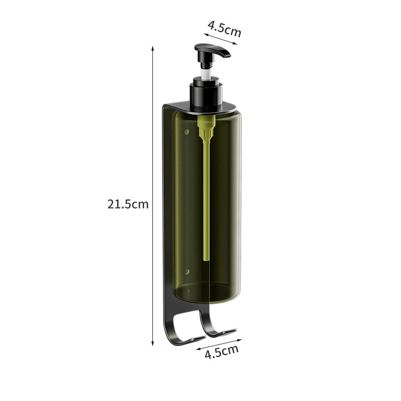 Seininis muilo dozatorius laikiklis – Nerūdijantis plienas, rankinis paspaudimas, sveria 435 g, apdaila poliruota / dažytos / elektroplatinė