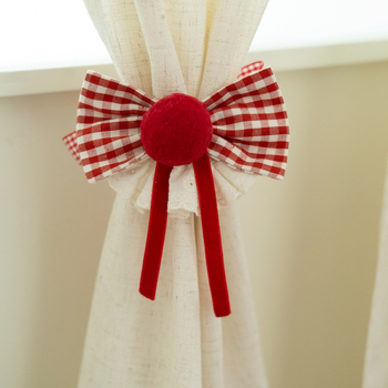 HEGALY Legături pentru perdele din material, Model carouri, Stil modern, Fără personalizare