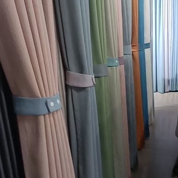 Vemeige zavjese — moderno minimalističke platno prilagodljive; Materijal: platno; Stil: moderan i minimalistički; Kategorija: kopča za zavjese