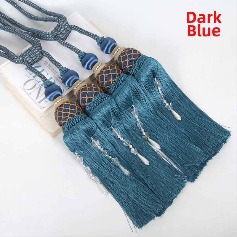 Závesová páska Know Dream Square — rayon, dvojité strapce, štýl Light Luxury, prispôsobiteľná súkromná značka