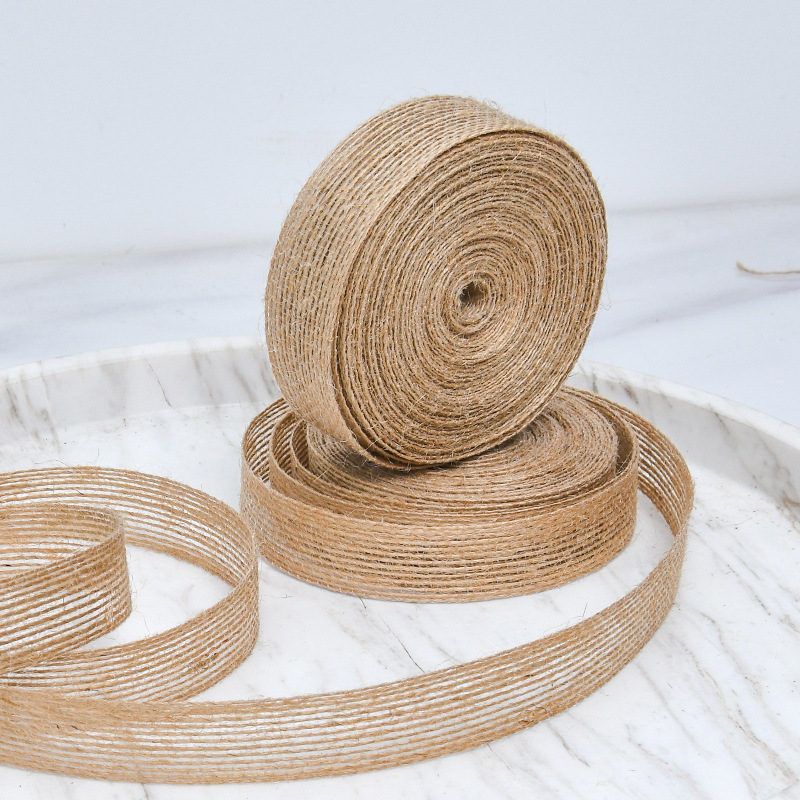 Wending konopljino uže i tkana traka – rolna ramie, juta i svilene niti – Za cipele, šešire, kožne proizvode, torbe, zavjese, industrijsku upotrebu