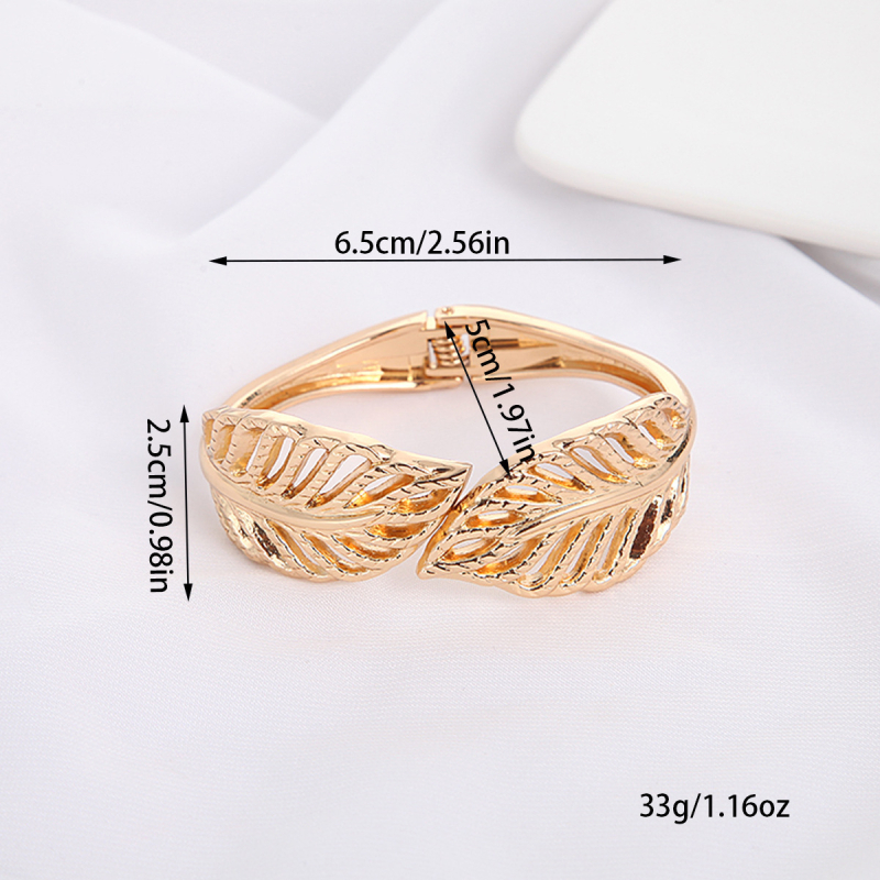 Traka za zavjese od legure, dizajn lišća s prorezom, svijetlo luksuzan stil, Fan Yutong, prilagodljivo