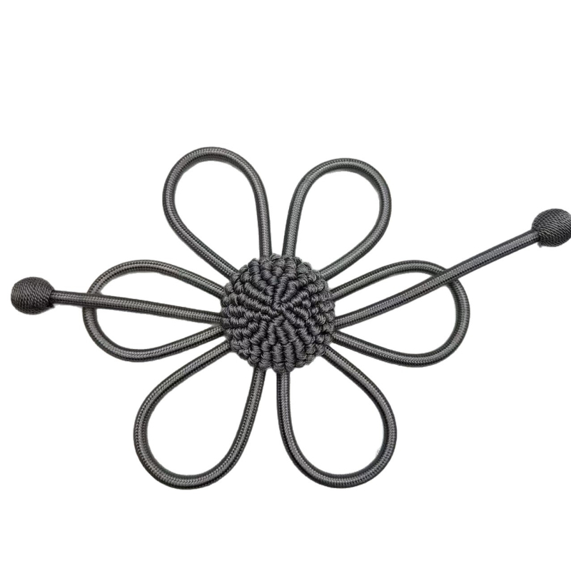 Zavjesna kopča s podesivim užetom za prozirne zavjese — poliester + PVC cijev; skandinavski stil; marka: A family of friends; nije moguće prilagoditi