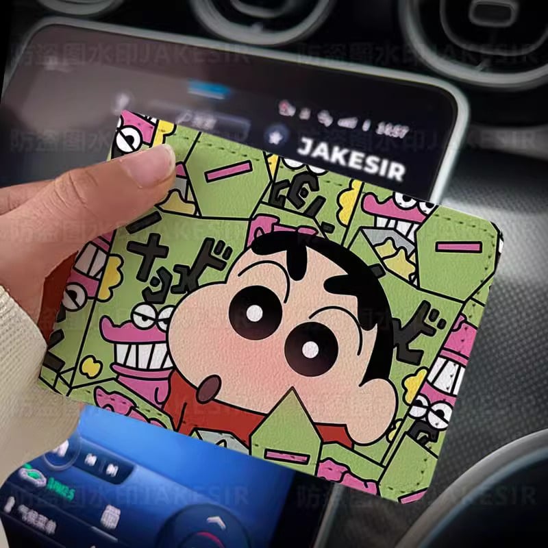 Калъф за шофьорска книжка – Crayon-Style персонализиран кожен калъф за автомобил, защитен калъф,унисекс; Материал: PU; Подплата: изкуствена кожа; Стил: унисекс