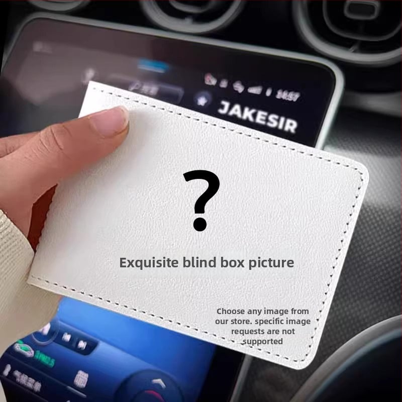 Калъф за шофьорска книжка – Crayon-Style персонализиран кожен калъф за автомобил, защитен калъф,унисекс; Материал: PU; Подплата: изкуствена кожа; Стил: унисекс