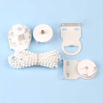 Görgőfüggöny kiegészítőinek teljes készlete, univerzális, PVC anyagú, kézi húzású emelővezérlő és dugó