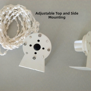 Roletės langams su geležiniu laikikliu, šiuolaikiškas minimalistinis stilius