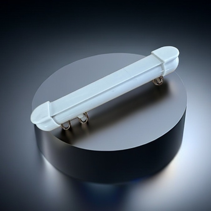 PVC карнизна релса за завеси, кръгъл и прав участък, персонализируема, модерен минималистичен дизайн