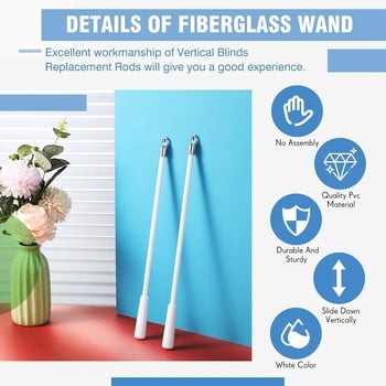 PVC аксесоар за завеси с въртяща пръчка — модерен минималистичен стил, възможност за персонализация, поддържа частни марки