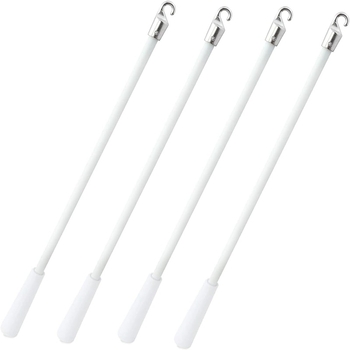 PVC аксесоар за завеси с въртяща пръчка — модерен минималистичен стил, възможност за персонализация, поддържа частни марки