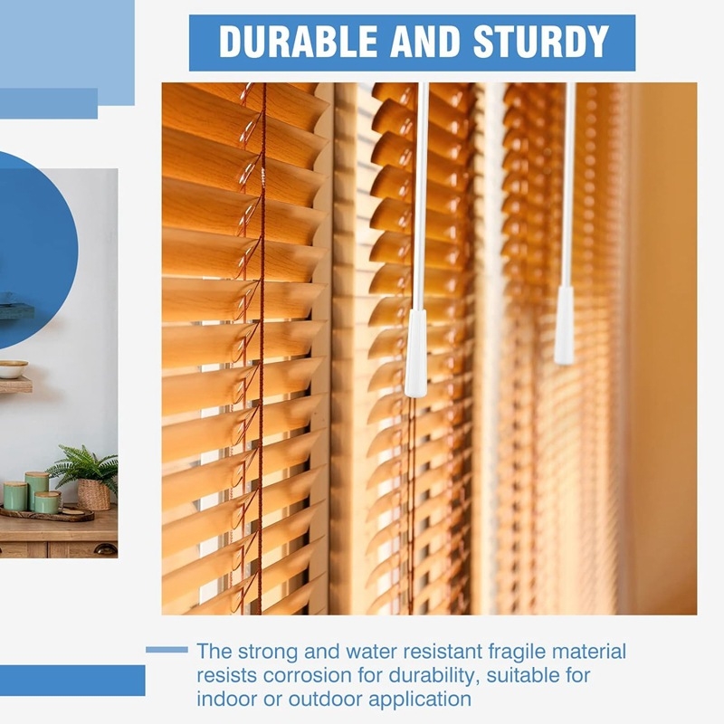 PVC аксесоар за завеси с въртяща пръчка — модерен минималистичен стил, възможност за персонализация, поддържа частни марки