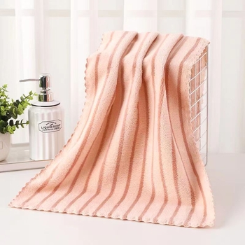 Happy Prince ručnik za lice od koralnog flisa, Jacquard 150D, izrezani pile, spiralna vlakna, 50–80 g, mekan i upijajući