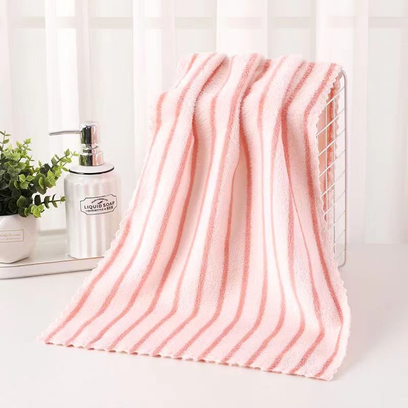 Happy Prince ručnik za lice od koralnog flisa, Jacquard 150D, izrezani pile, spiralna vlakna, 50–80 g, mekan i upijajući