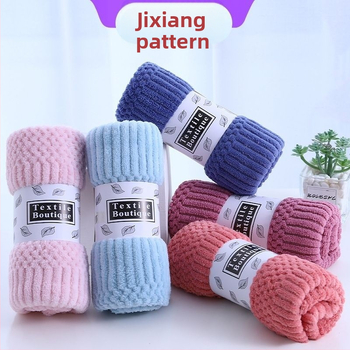 Koralinio flisso rankšluostis, storas, minkštas, stiprus vandens sugėrimas, 78 g