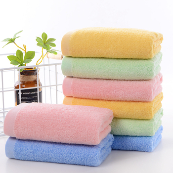 Tianchuang bambusz rostból készült törölköző/arc törölköző, 32s szál, egyszerű szövés, 80–100 g