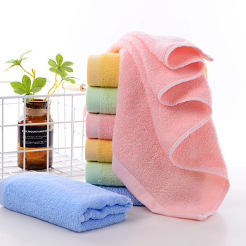 Tianchuang bambusz rostból készült törölköző/arc törölköző, 32s szál, egyszerű szövés, 80–100 g