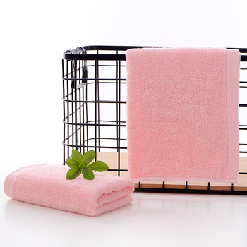 Tianchuang bambusz rostból készült törölköző/arc törölköző, 32s szál, egyszerű szövés, 80–100 g