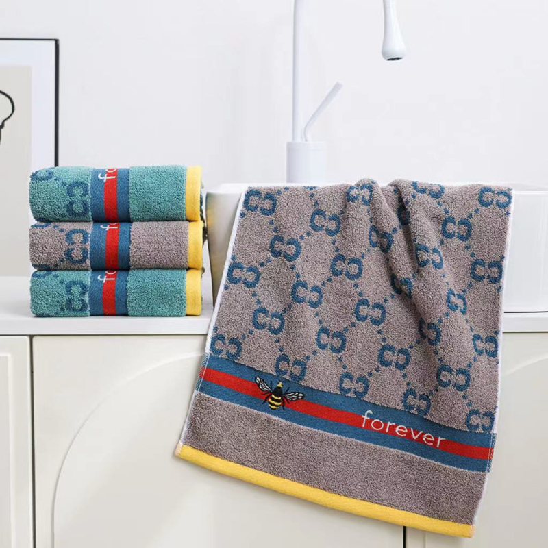 Poliestersko-pamučni ručnik/ručnik za lice, jacquard, 16 niti, 100–120 g, Zhuo Zhuo Towel