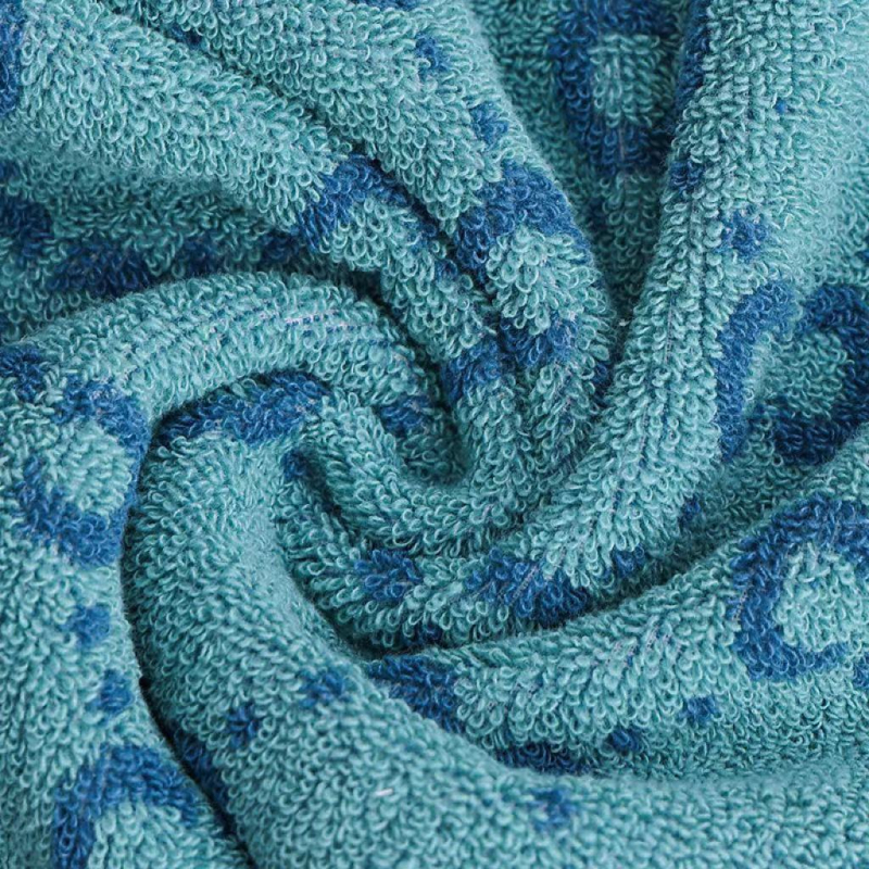 Poliestersko-pamučni ručnik/ručnik za lice, jacquard, 16 niti, 100–120 g, Zhuo Zhuo Towel