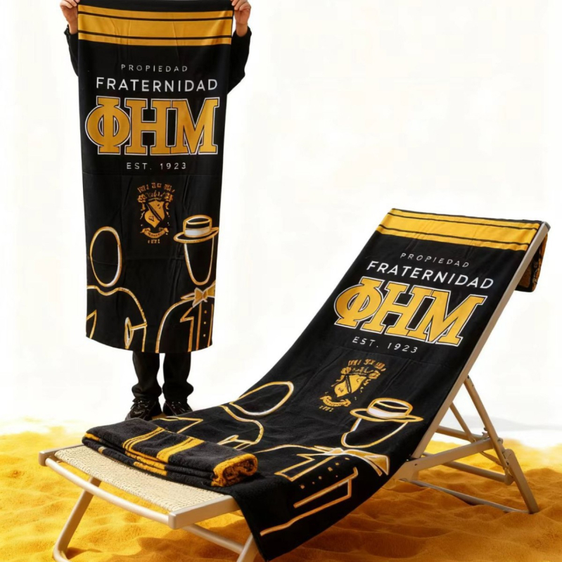 Paplūdimio rankšluostis su dvipusiu spausdinimu, mikropluoštas, 240 g/m², galima pritaikyti logotipą