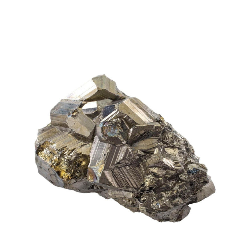 Πυρίτης φυσικός λίθος, κρύσταλλος σε συστάδες, περίπου 50 g