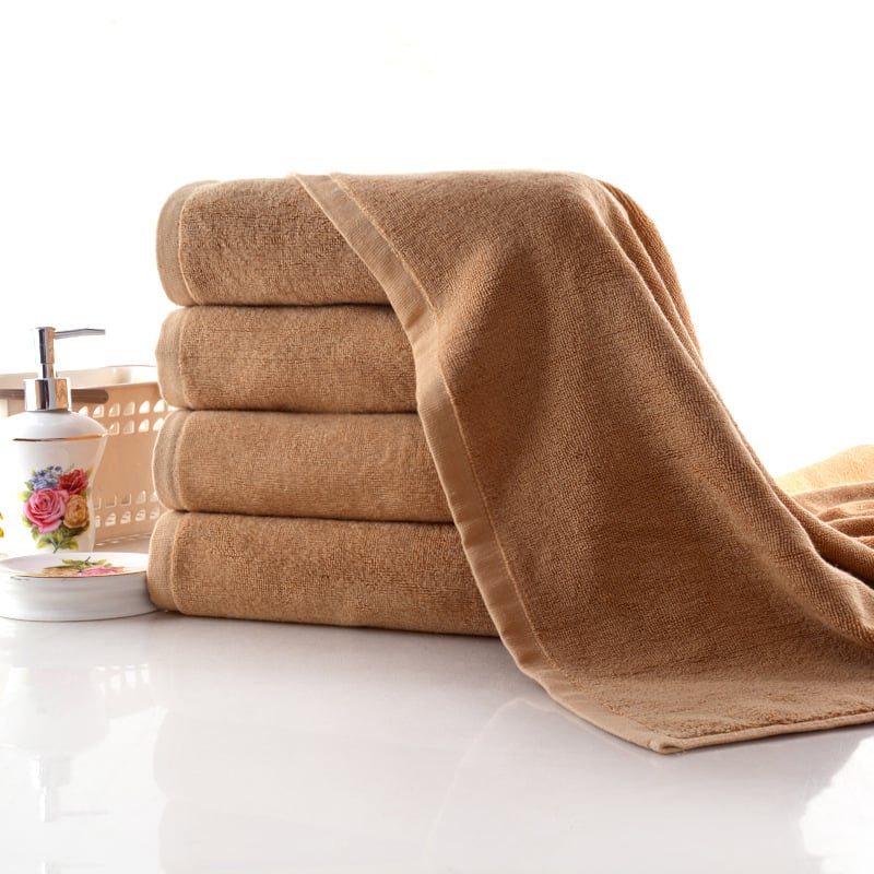 Bavlnený uterák na kúpeľ s plochým tkaním, 21s priadza, hmotnosť 100–120 g, prispôsobiteľný